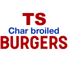 T & S Burgers logo